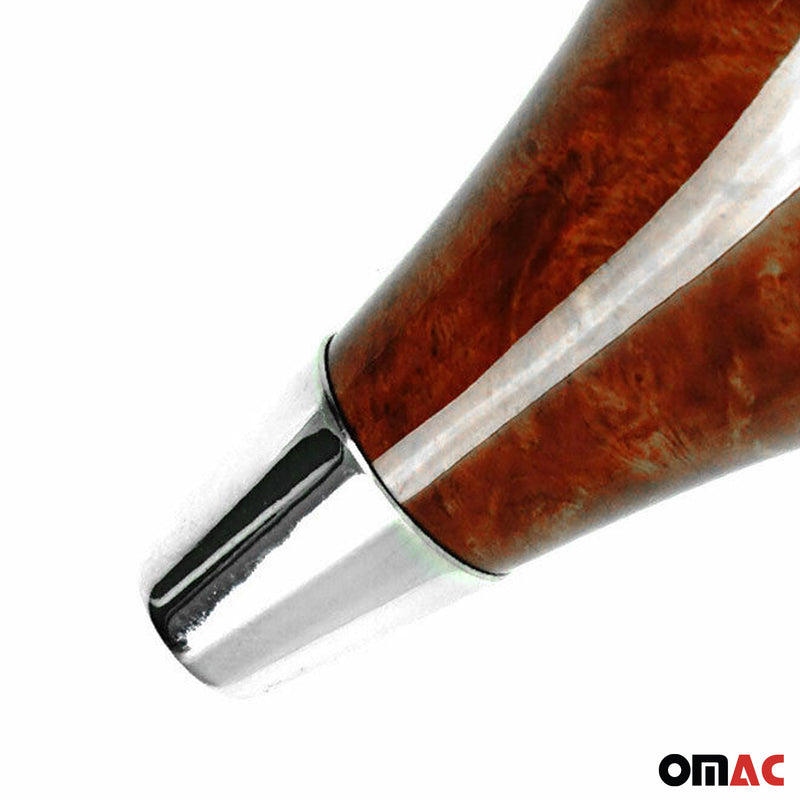 Pomello del cambio per Mercedes W202 C208 C209 W210 W211 W220 in legno di castagno automatico 