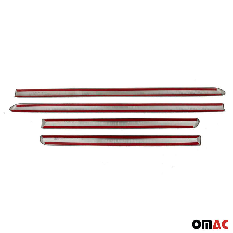 Striscia di protezione per portiera laterale, strisce per portiera per Kia Sorento 2010-2021 cromate 4x 
