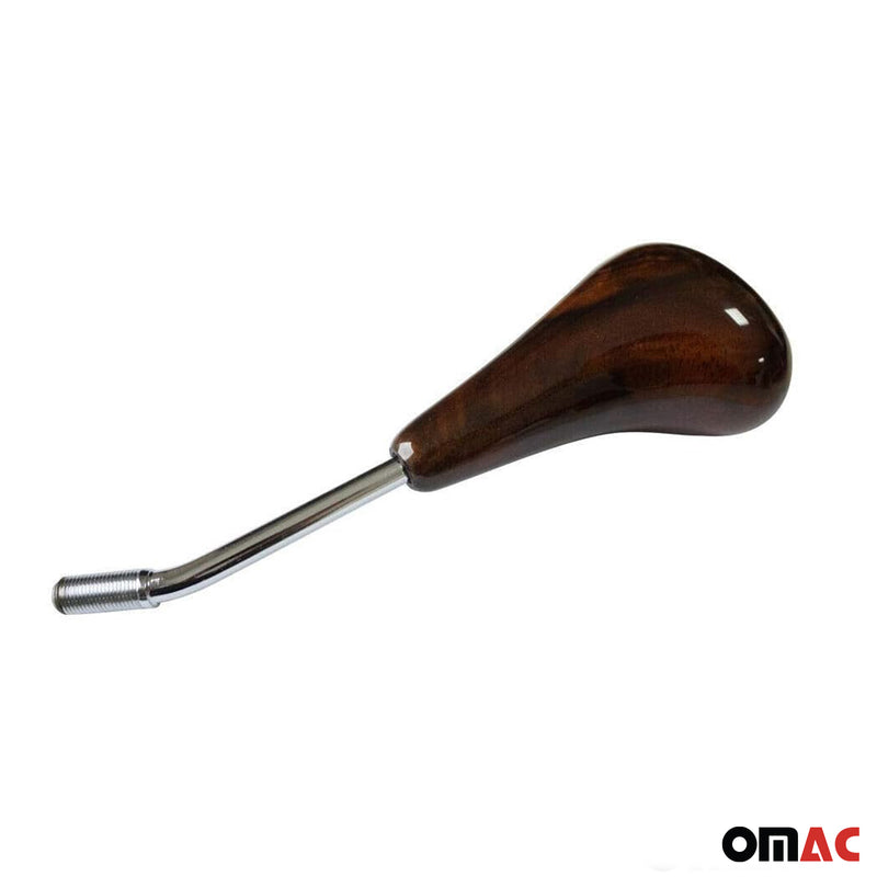 Pomello del cambio per Mercedes W124 W126 W201 W202 Automatico in vero legno di radica 