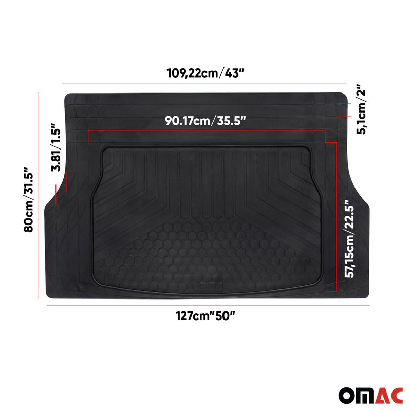 Vassoio per vano di carico, rifinibile, per bagagliaio, per Renault Clio Megane hatchback