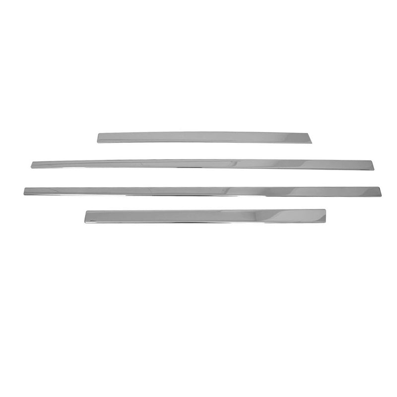 Striscia di protezione per porta laterale per DFSK Fengon 500 2020-2025 acciaio inossidabile cromato 4x