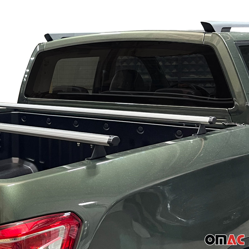 Barra trasversale portatutto per Fiat Fullback PK 2016-2020 Alu Grey 