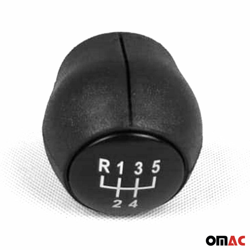 Schaltknauf Schaltknopf für Opel Corsa B 1993-2000 5-Gang Kunstleder Schwarz