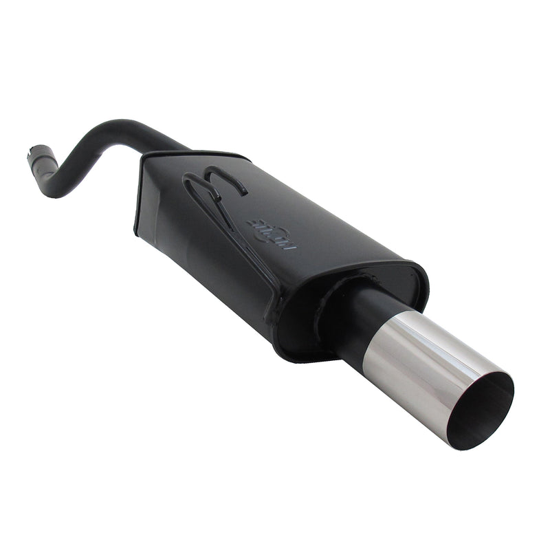 Scarico sportivo Novus per Fiat Punto 2 188 silenziatore posteriore RL-Design 1x90mm