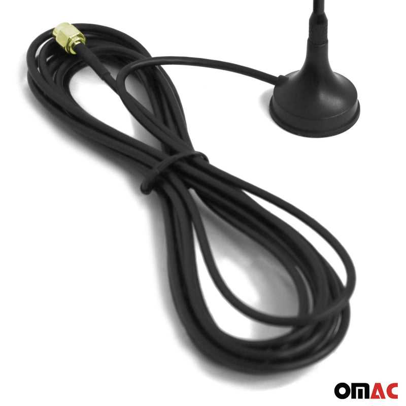 Antenna da tetto, antenna per auto, antenna magnetica nera AM/FM 