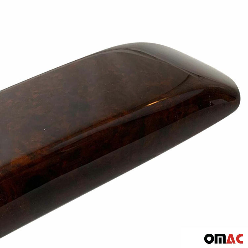 Portabicchieri per Mercedes CL C215 1999-2006 in legno pregiato noce 