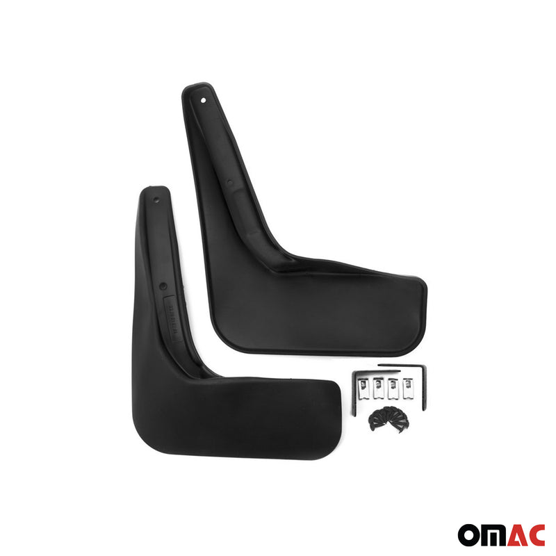 Paraspruzzi per Mazda 6 2010-2012 Plastica Nero 4x 