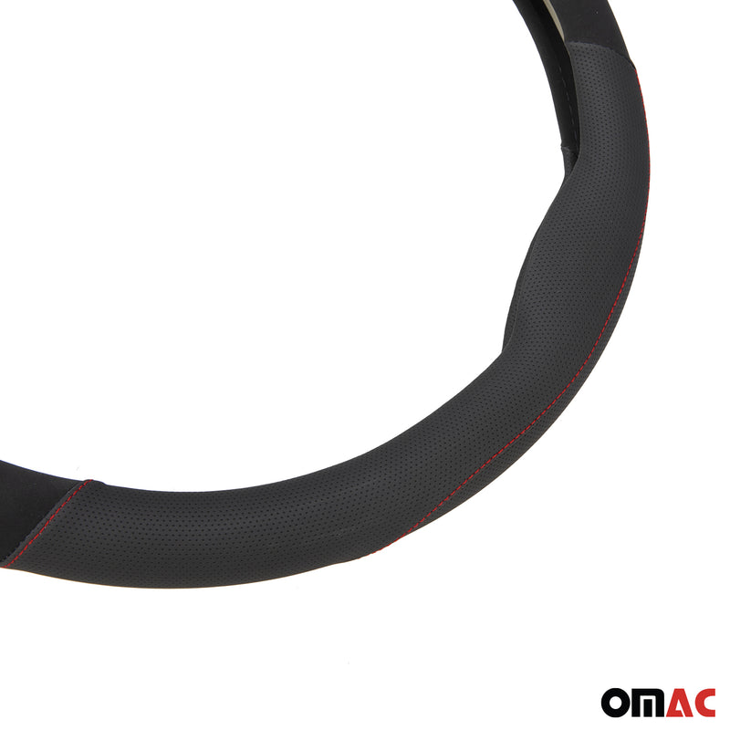 Coprivolanti SPARCO protezione volante protezione volante nero rosso gomma scamosciata
