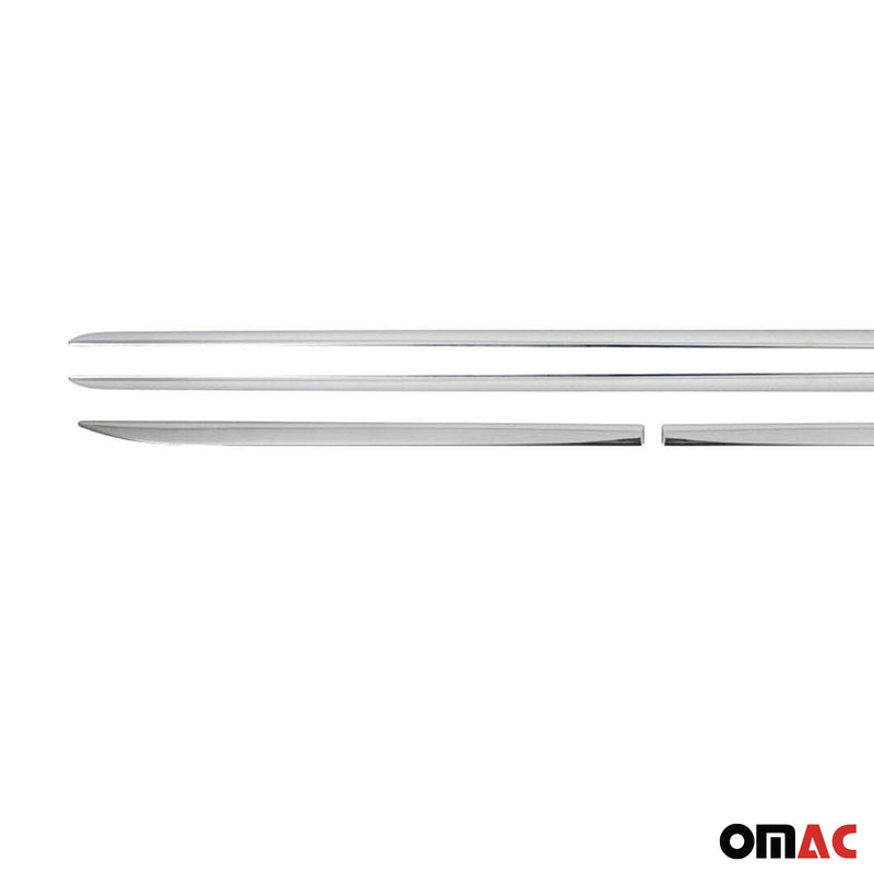 Strisce laterali per porte, strisce di protezione per porte per VW Tiguan 2016-2025 in acciaio inox 4x 