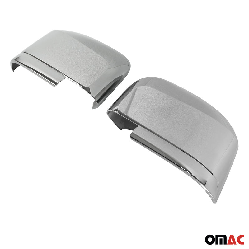Calotte specchietti retrovisori per MAN TGE 2017-2021 ABS cromato argento 4 pezzi 