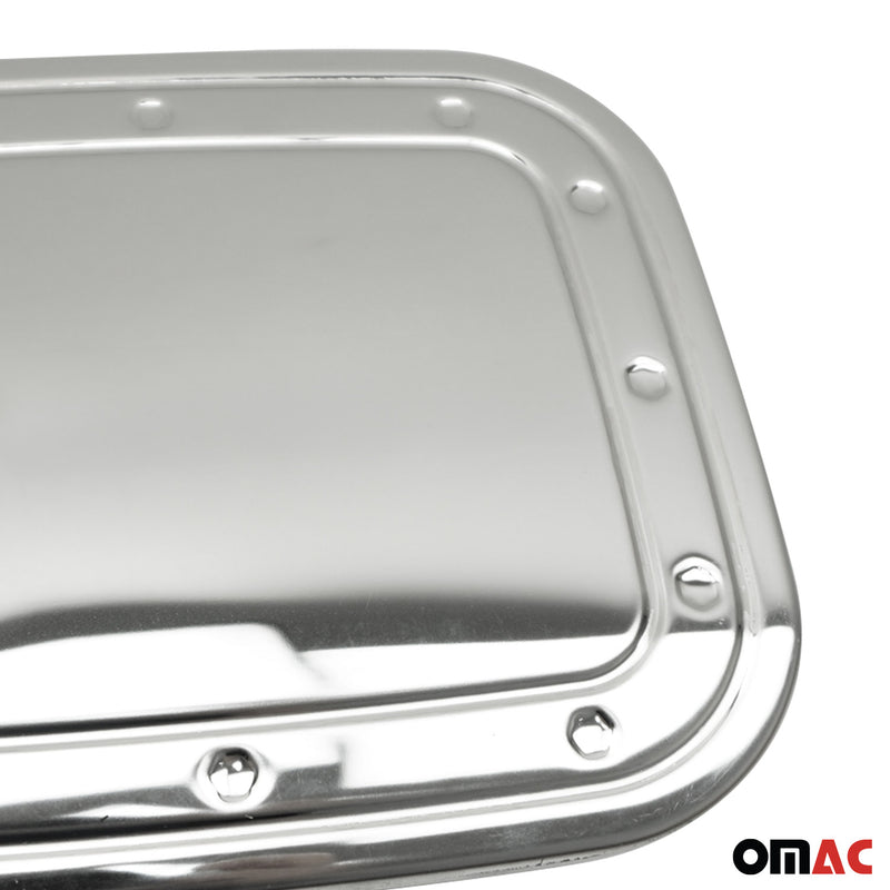 Copri tappo serbatoio carburante per Dacia Logan MCV 2005-2020 in acciaio inox cromato 