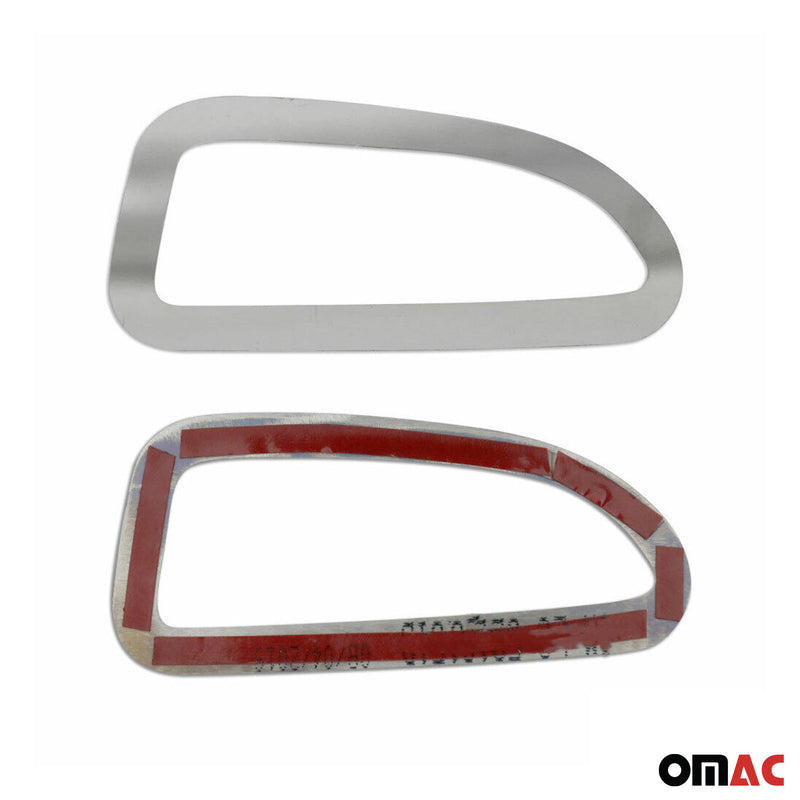 Cornice indicatore di direzione, copertura indicatore di direzione laterale per Opel Grandland X in acciaio inox argento 