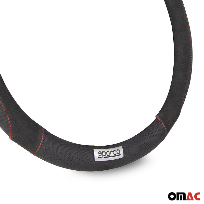 Coprivolante SPARCO protezione volante protezione volante nero pelle sintetica scamosciata