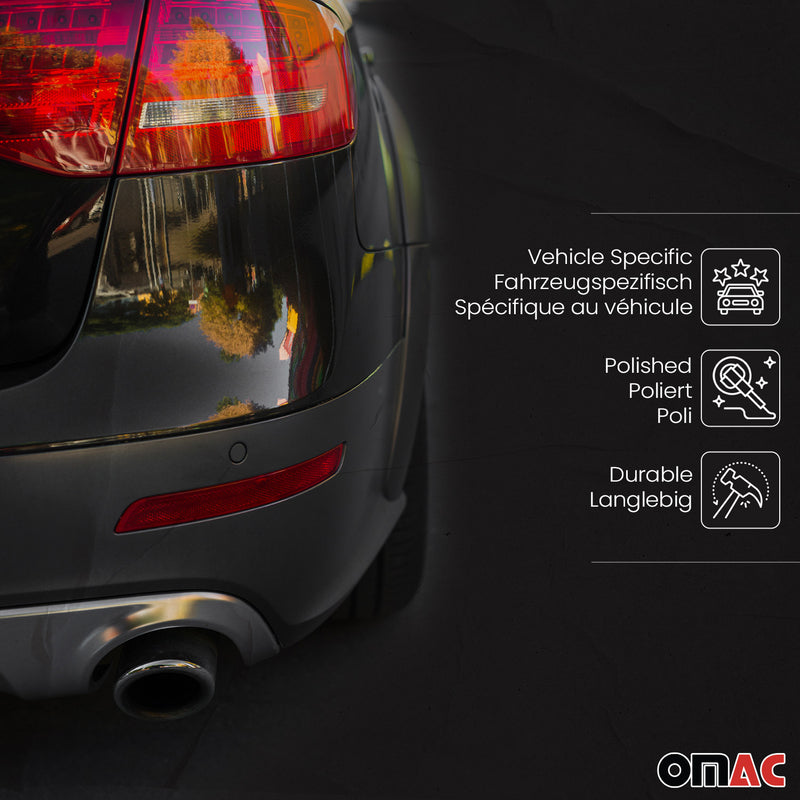 Scarico sportivo Novus per Peugeot 307 / Citroen C4 silenziatore posteriore 2x76mm con ABE 