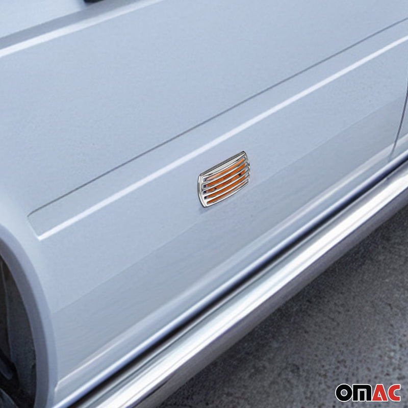 Cornice indicatore di direzione, cornice indicatore di direzione per Fiat Ducato 2006-2021 cromata