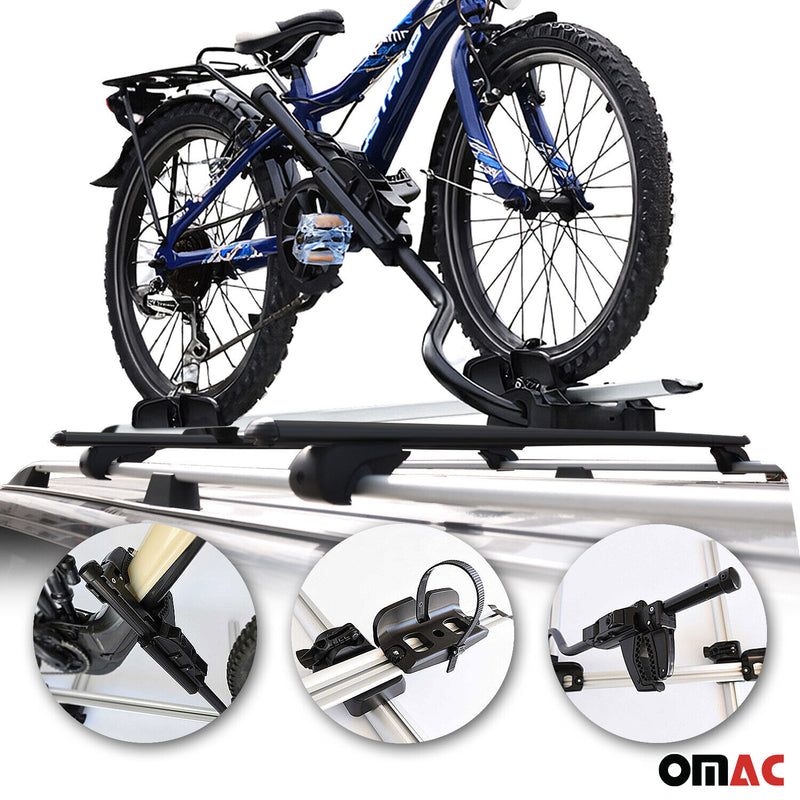 Set portapacchi + portabici per Mercedes Vito Viano W639 2003-2014 Alu 