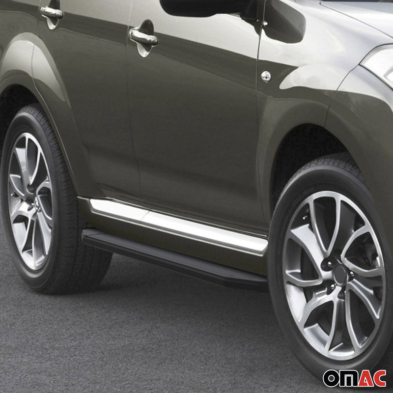 Pedane laterali per Citroen C4 AirCross 2012-2024 ABE Alu