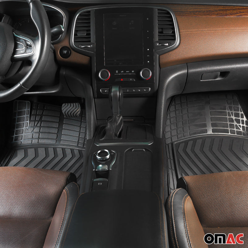 Tappetini Dodge Durango tagliati su misura in TPE Nero 4 pezzi 