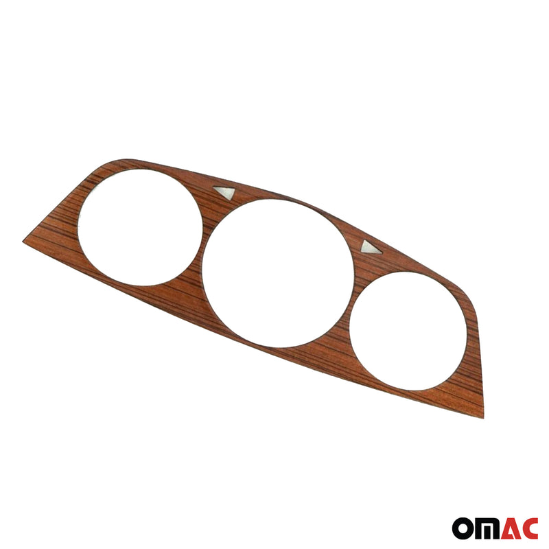 Copertura tachimetro telaio tachimetro pozzetto per Mercedes W123 1975-1986 Zebrano