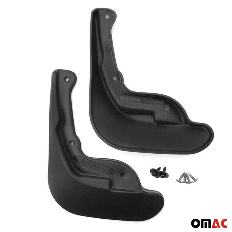 Schmutzfänger Kotflügel für Citroen C4 2010-2017 HB 5tür Kunststoff Schwarz 4x