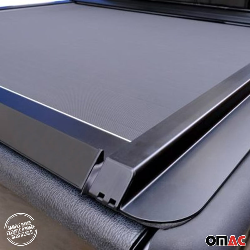 Copertura del vano di carico scorrevole per VW Amarok 2010-2016 grigio alluminio 1 pezzo 