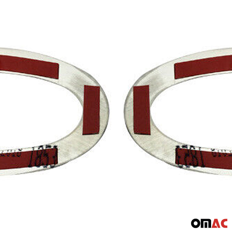 Cornice indicatore di direzione, copertura indicatore di direzione per Nissan Qashqai 2007-2013 in acciaio inox argento 