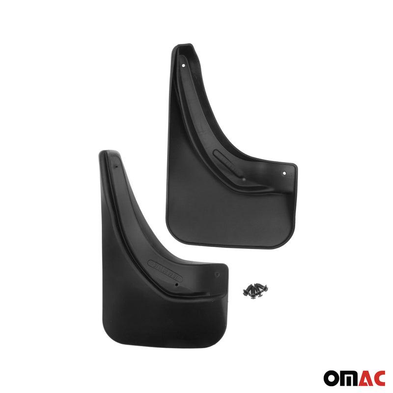 Paraspruzzi per Opel Corsa D 2006-2015 in plastica 4 pezzi 