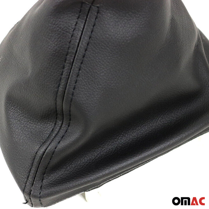 Pomello del cambio e cuffia del cambio per BMW Serie 3 E36 1990-2000 5 marce in pelle sintetica 