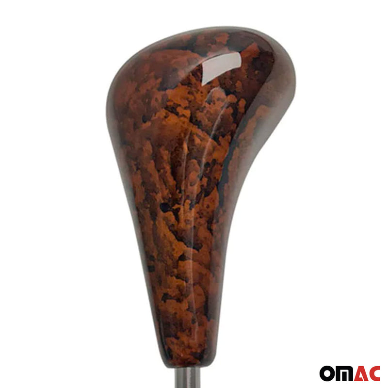 Pomello del cambio per Mercedes Classe SL R107 R129 W107 Automatico in radica di legno 
