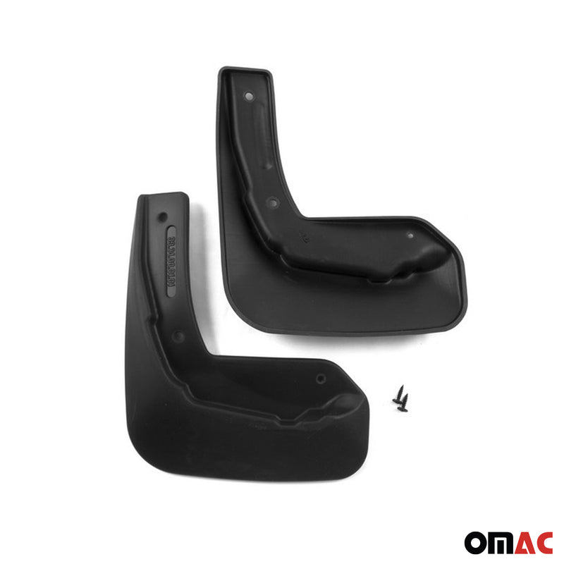 Paraspruzzi per Mazda 6 2012-2016 Plastica Nero 4x 