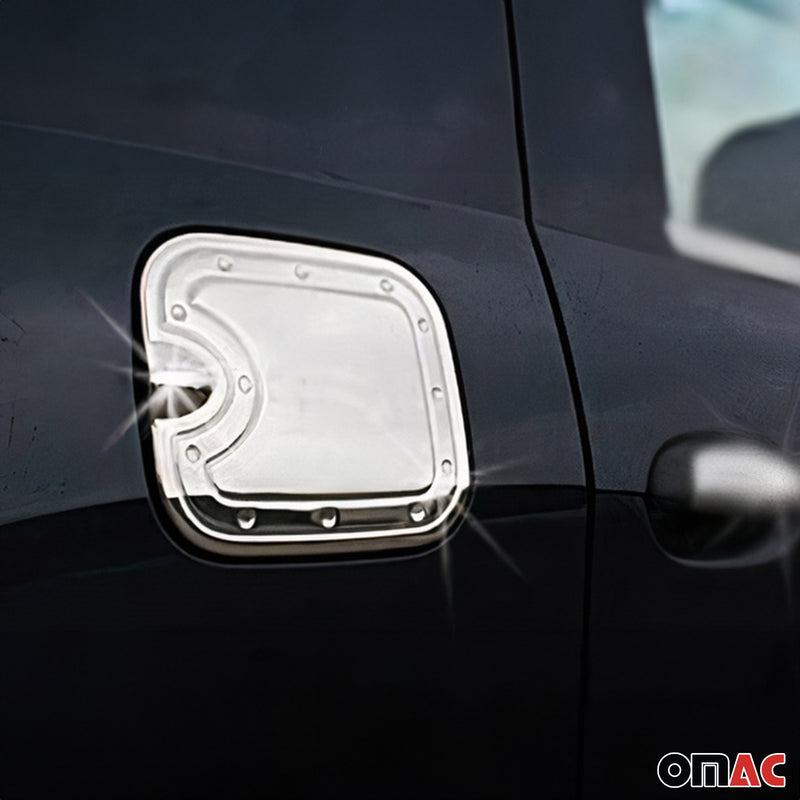 Copri tappo serbatoio carburante per Dacia Logan MCV 2005-2020 in acciaio inox cromato 