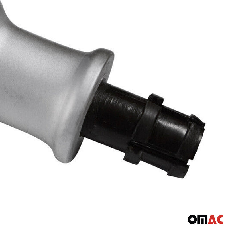 Pomello del cambio per VW Caddy Alltrack 2015-2025 5 marce in alluminio argento 