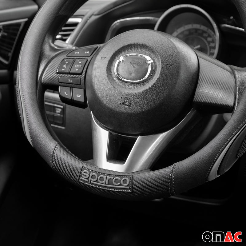 Coprivolanti SPARCO protezione volante protezione volante grigio nero gomma ø37-38 cm