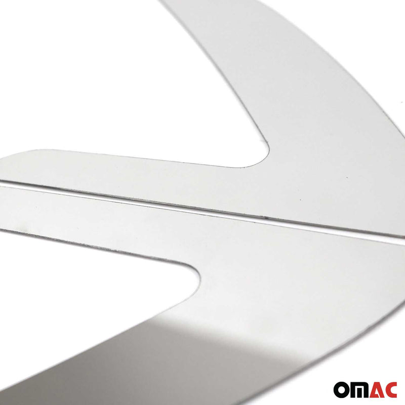 Striscia di protezione per portiera laterale per Renault Megane 3 2009-2016 in acciaio cromato 2x