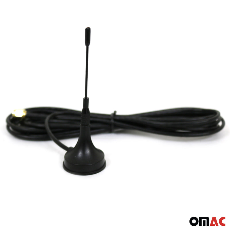 Antenna da tetto, antenna per auto, antenna magnetica nera AM/FM 