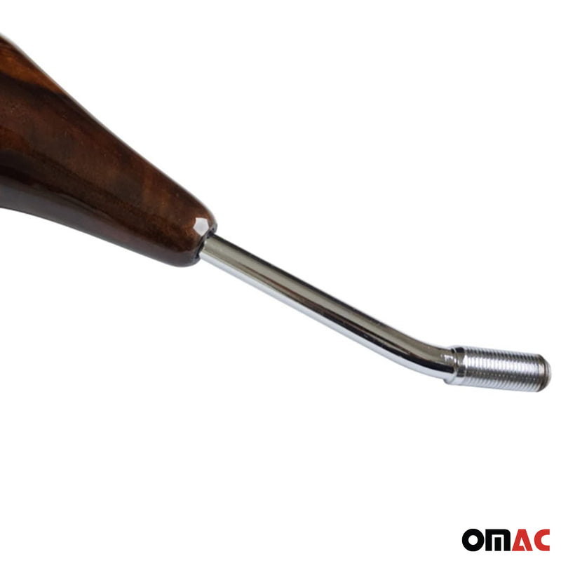 Pomello del cambio per Mercedes W124 W126 W201 W202 Automatico in vero legno di radica 