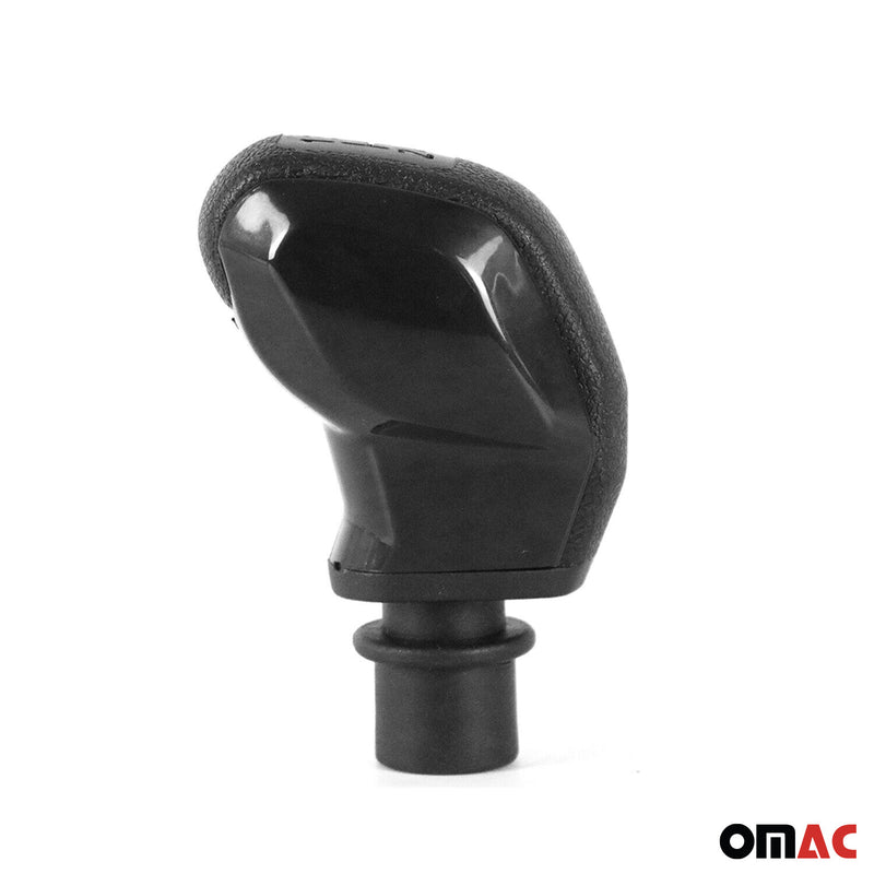 Schaltknauf Schaltknopf für Peugeot 301 2013-2025 5 Gang Kunstleder Schwarz