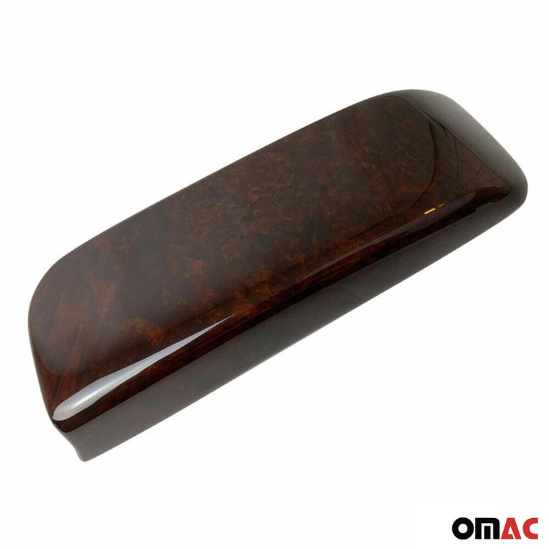 Portabicchieri per Mercedes CL C215 1999-2006 in legno pregiato noce 
