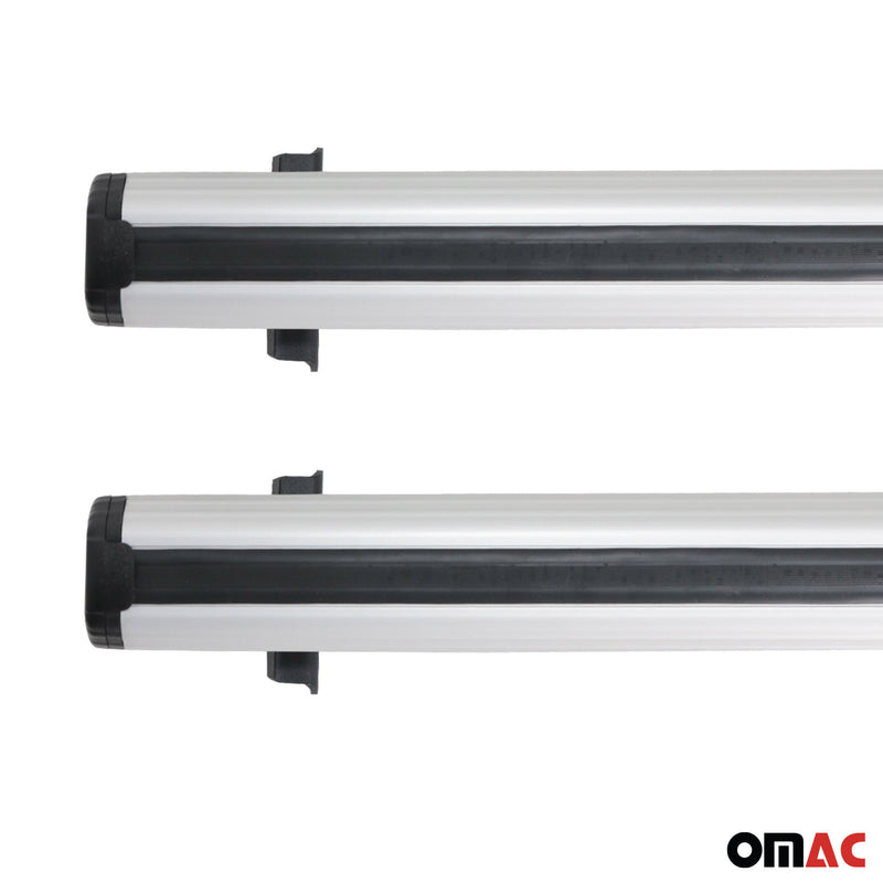 Barre trasversali portatutto per Fiat Fullback PK 2016-2020 Grigio 2x 