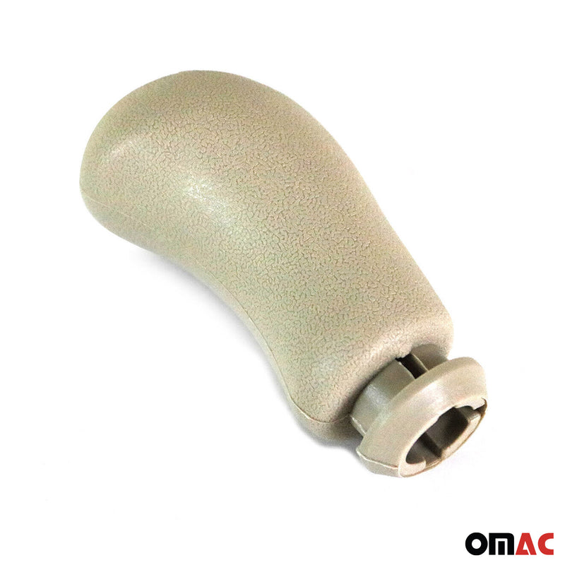 Schaltknopf Schaltknauf für Renault Fluence 2010-2025 5 gang Kunstleder Beige