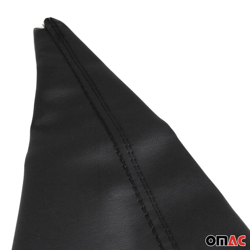 Cuffia leva cambio per Peugeot 207 2006-2012 in similpelle nera 