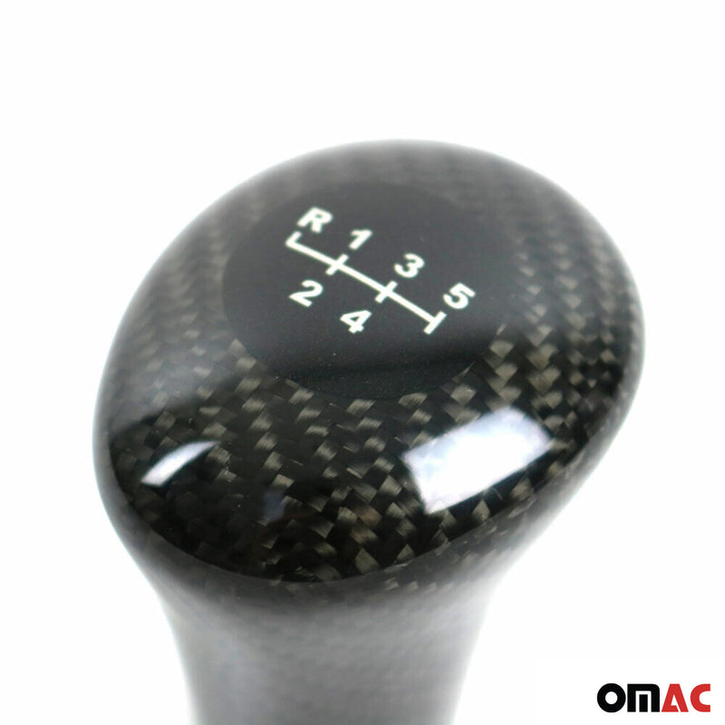 Pomello del cambio per BMW Serie 5 E12 E28 E34 E39 E60 Carbonio 5 marce